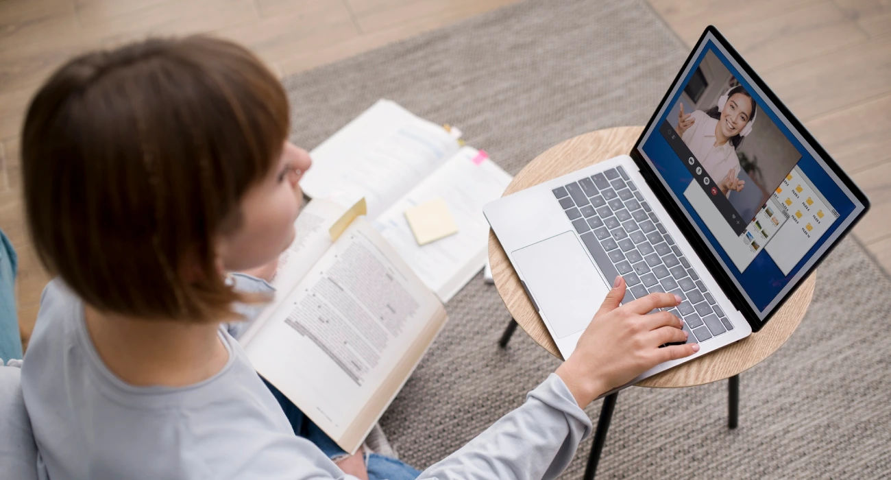 UI/UX development for Professional Video Training Academy