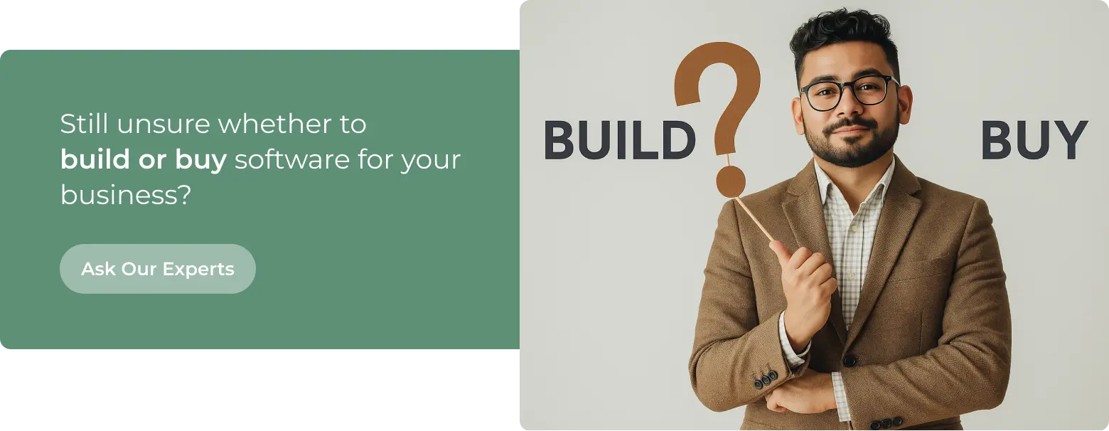 Ask experts whether to Build or Buy Software for Your Business